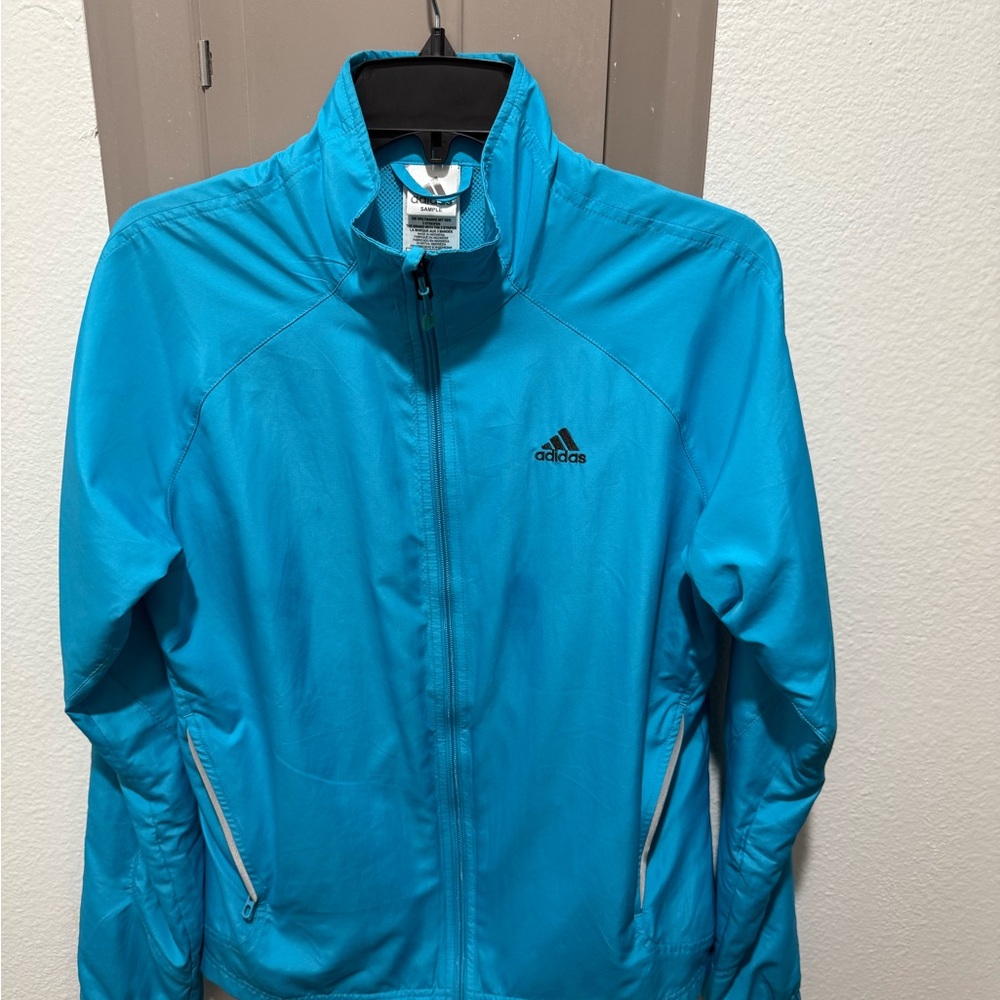 Adidas Women's Vibrant Blue Ski Jacket